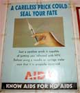 Another daft AIDS poster